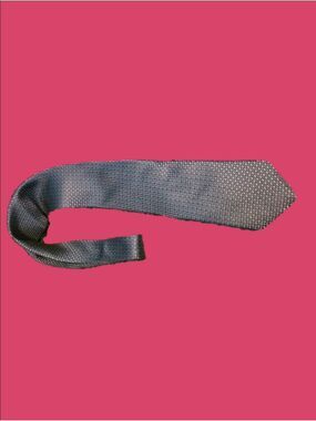4/$67 Deal! Nicole Miller Silk Men's Textured Grey Tie